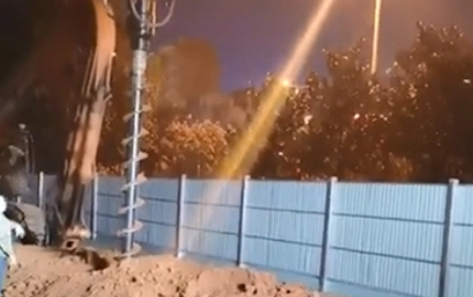 Экскаватор шнек