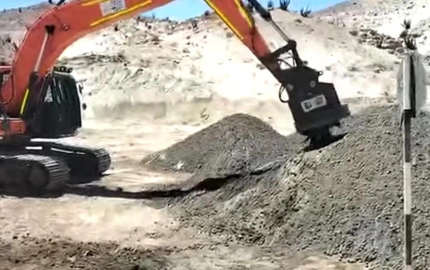 Магнит экскаватора